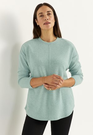 Jumper - turquoise melange