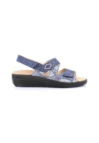 Grünland COMFORT DABY - Sandali con zeppa - blu