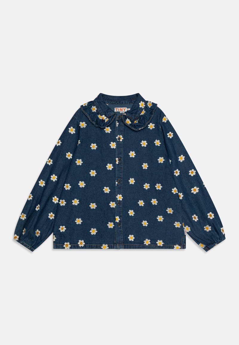 TINYCOTTONS DAISY FRILL COLLAR SHIRT - Nööpidega pluus - blue