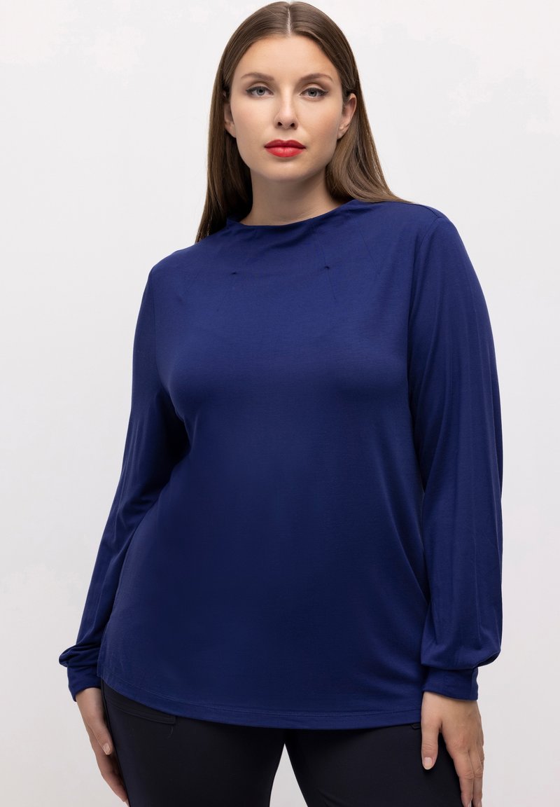 Ulla Popken Langarmshirt - dark blue