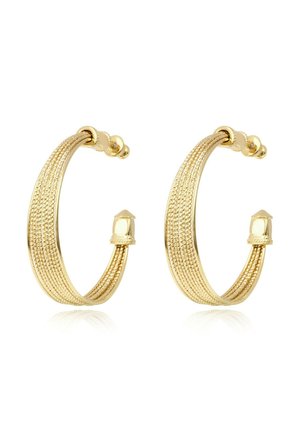 TESS HOOP - Boucles d'oreilles - golden