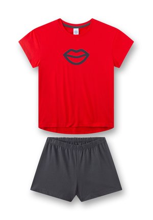 LIPPE SET - Nachtwäsche Set - rot