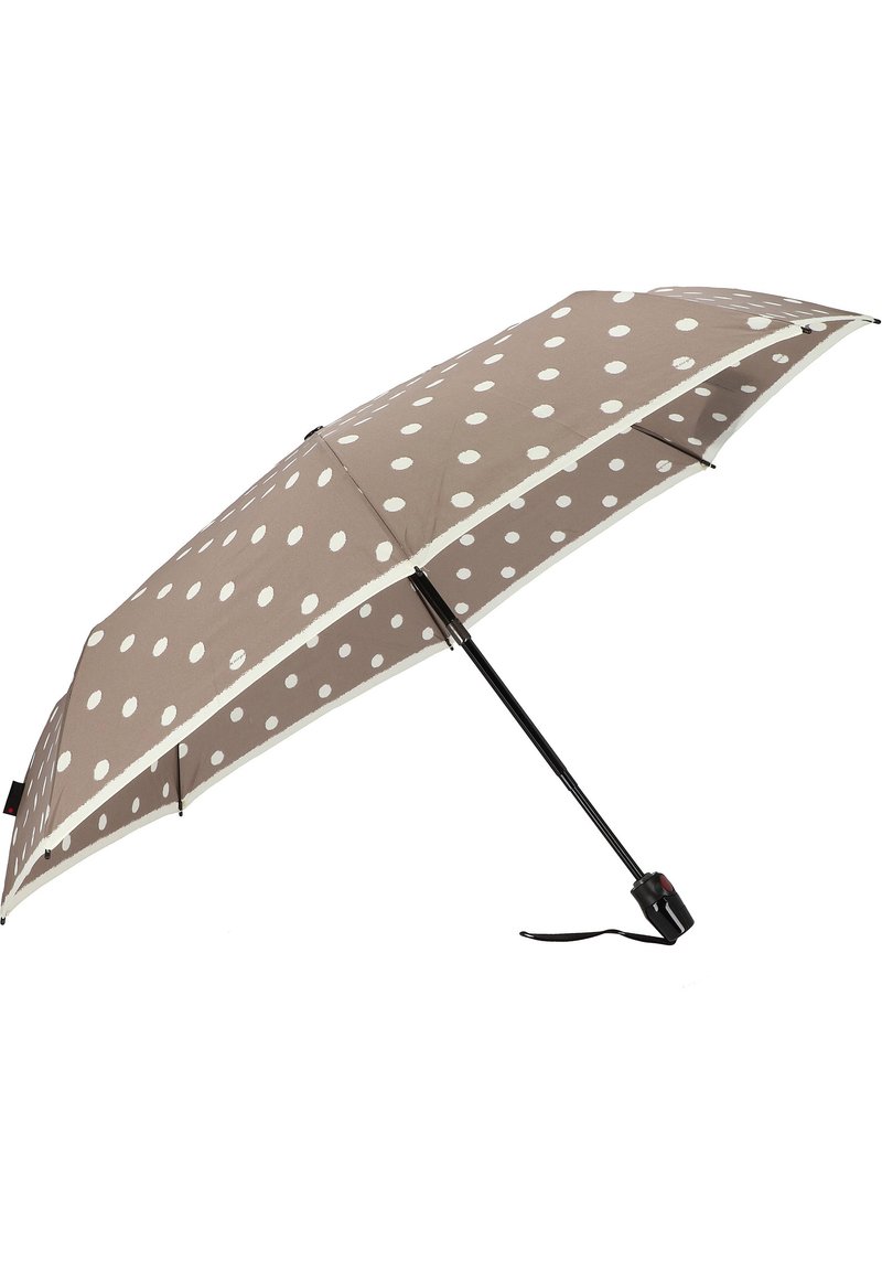 Knirps MEDIUM DUOMATIC - Parapluie - dot art taupe