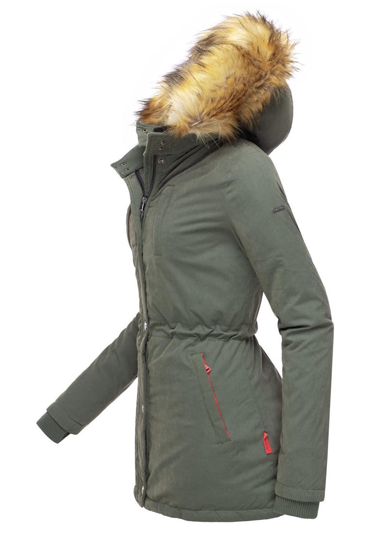 Damen Parkas | Marikoo Wintermantel green/grün - BN01638 Damen Parkas | Marikoo Wintermantel green/grün - BN01638