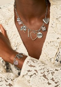 My Jewellery BOTANICAL STATEMENT CHARM - Collar - zilverkleurig