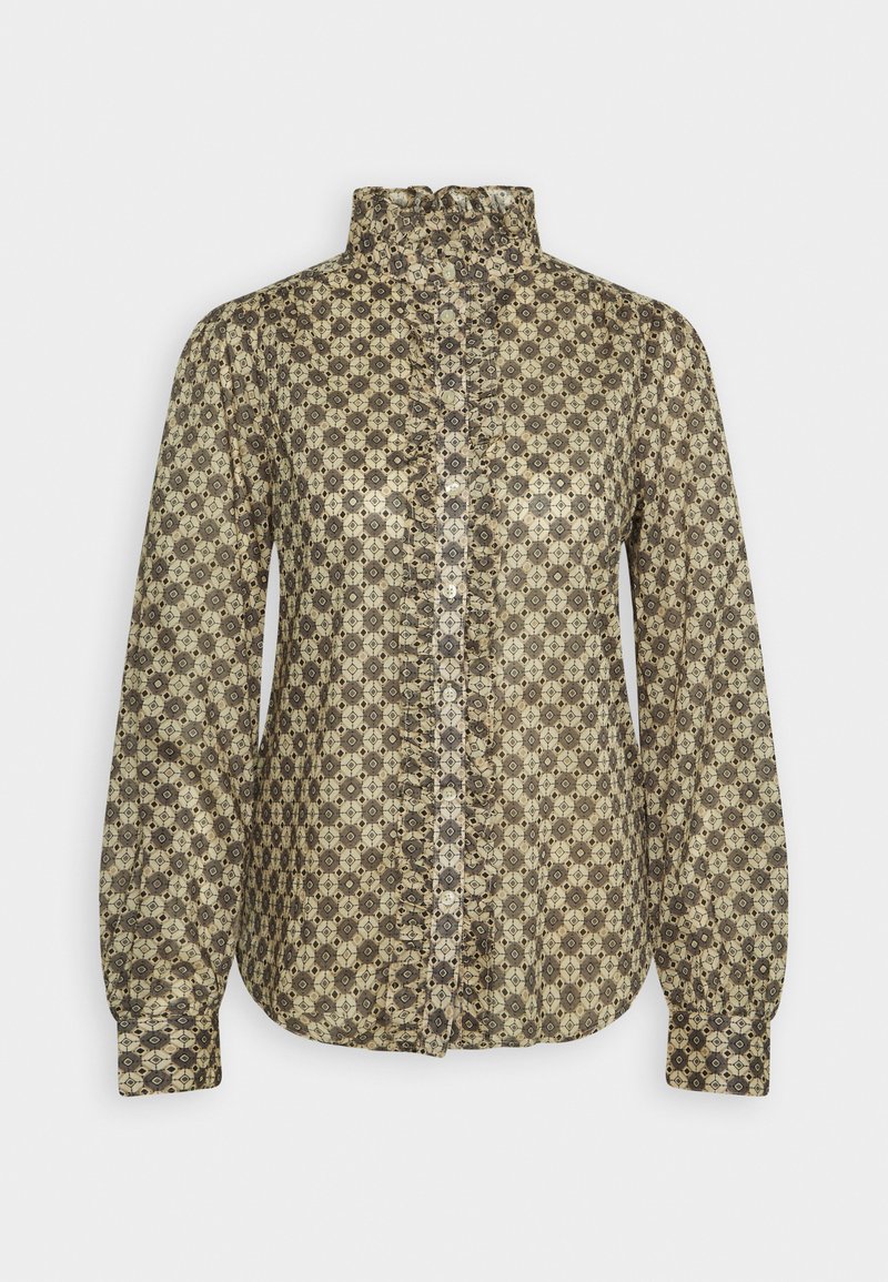 Lindex Overhemdblouse beige Lindex Overhemdblouse beige