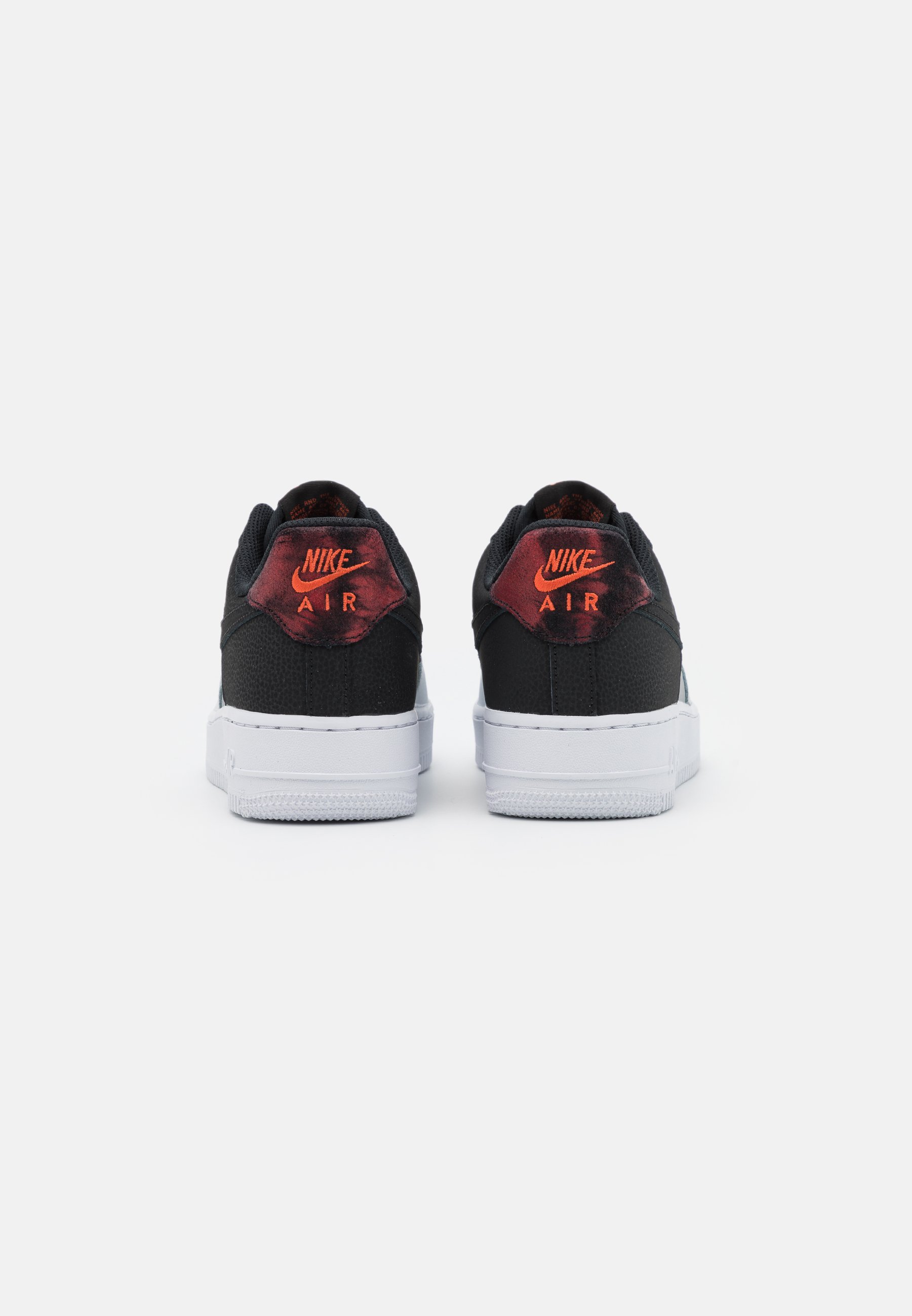 Nike Sportswear AIR FORCE 1 '07 LV8 - Trainers - black/smoke grey/pure  platinum/black/black - Zalando.co.uk