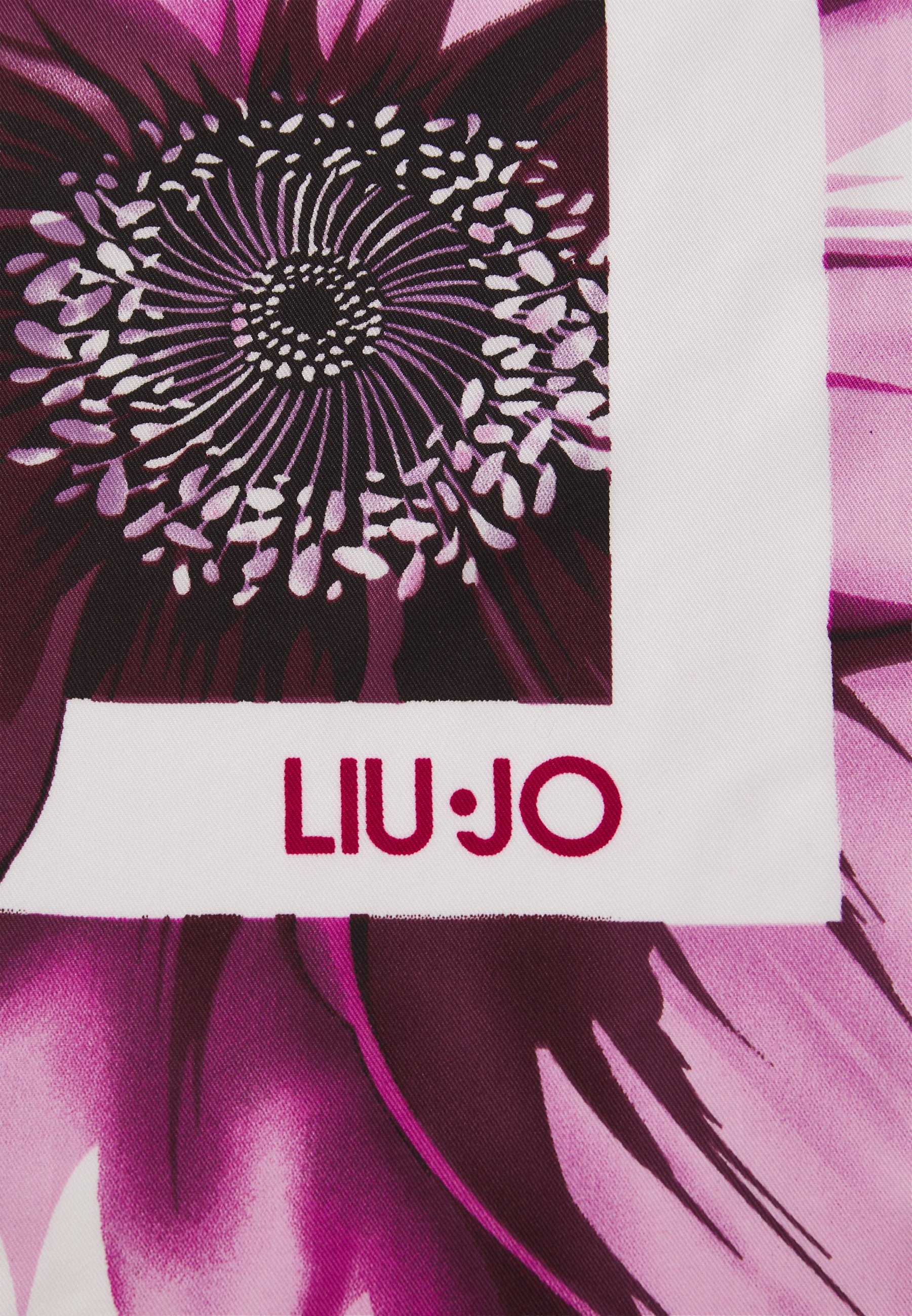LIU JO FOULARD MAXI FLOWER - Foulard - sangria/fuxia