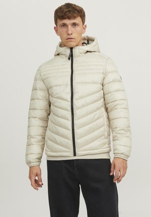JJEHERO PUFFER HOOD - Winter jacket - moonbeam