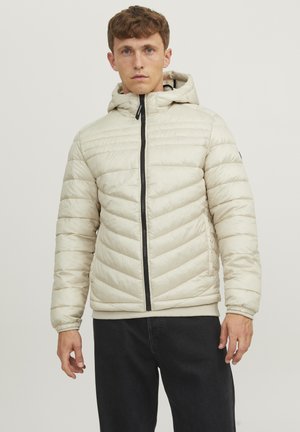 Jack & Jones JJEHERO PUFFER HOOD - Kurtka zimowa - moonbeam