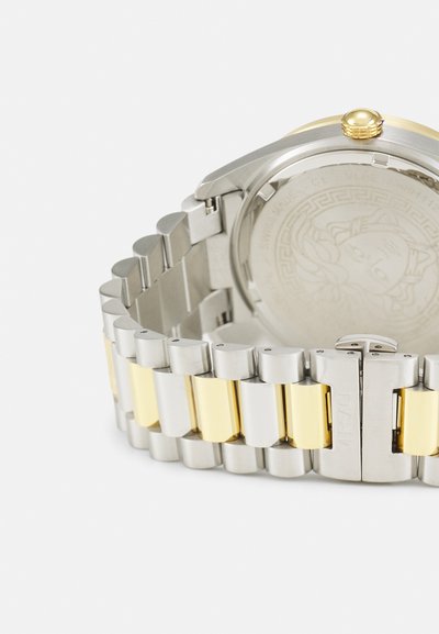 Versace DOME - Karóra - silver-coloured/gold-coloured