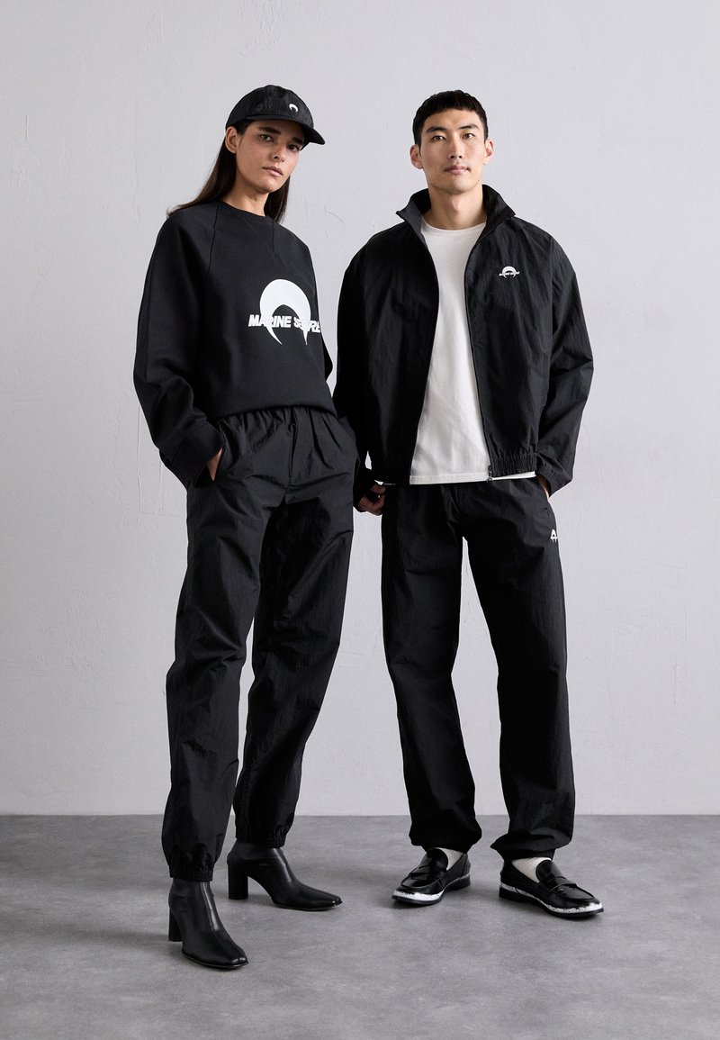 MARINE SERRE SPORT TRACK PANTS UNISEX - Tracksuit bottoms - black 