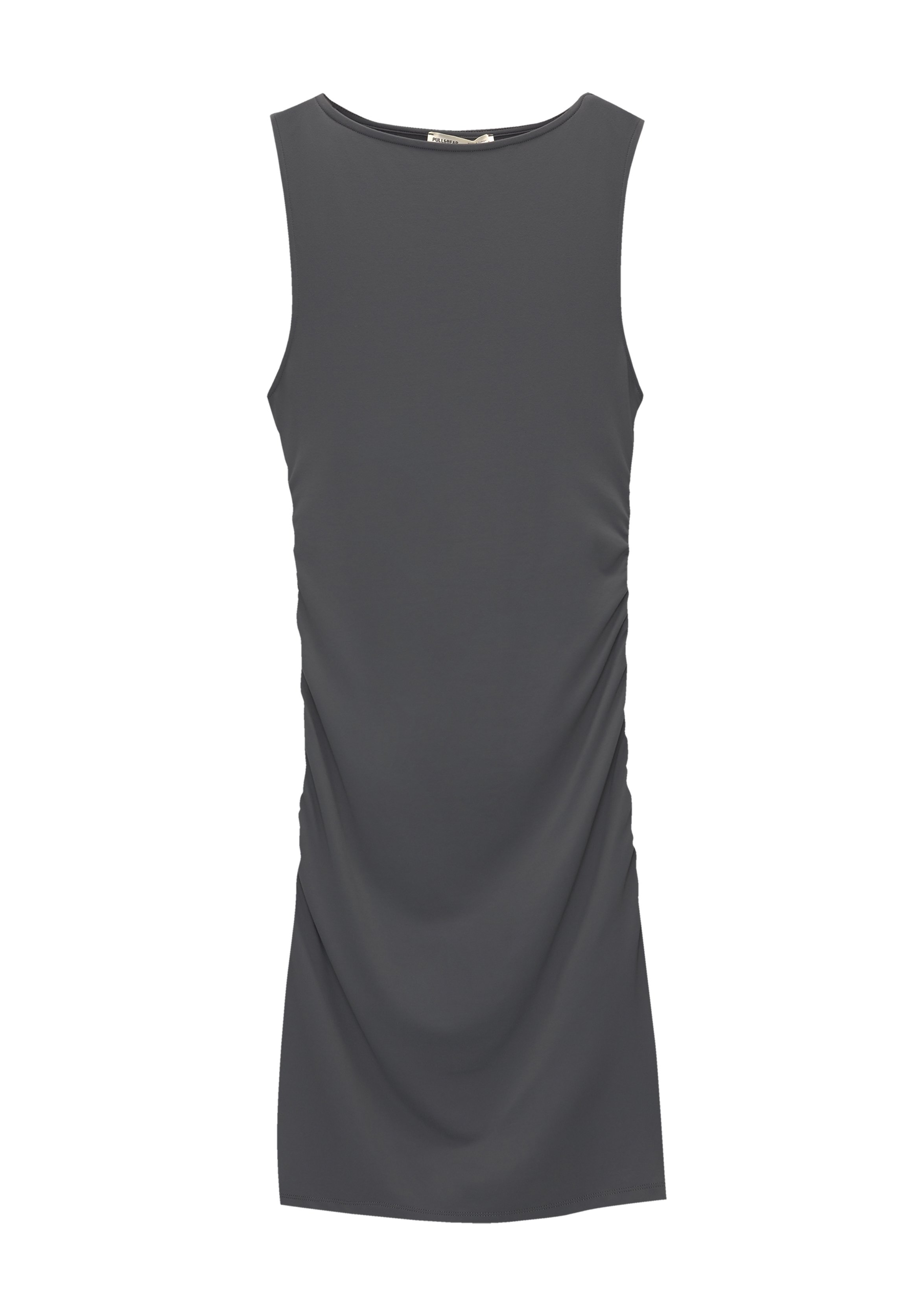 Grey jersey dress
