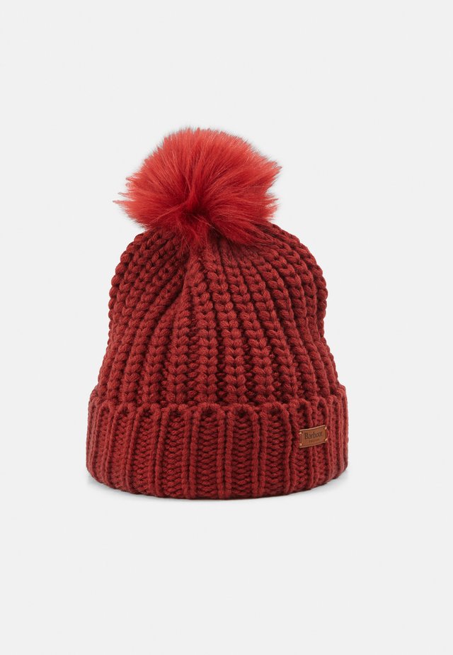 SALTBURN BEANIE - Mütze - burnt red