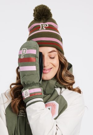 PRTERIKA - Mittens - botanic green