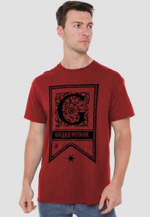 Cotton Soul, HARRY POTTER GRYFFINDOR BANNER - T-Shirt print - red