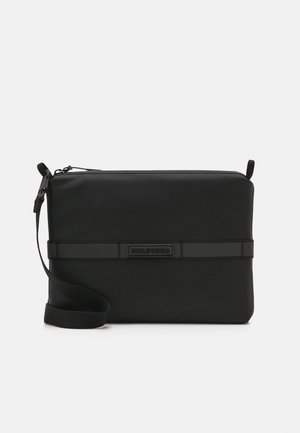 MONOTYPE POUCH - Olkalaukku - black