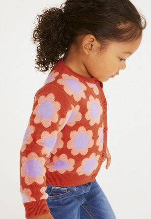 Cardigan - rust brown