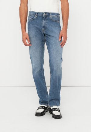 SLH196 STRAIGHT CLEO  - Tiesaus kirpimo džinsai - medium blue denim