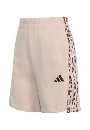 adidas Sportswear, ADIDAS SPORTSWEAR SEASONAL ESSENTIALS 3-STRIPES ANIMAL PRINT SHORTS - Pantalon de survêtement - crystal linen   multicolor   crystal linen