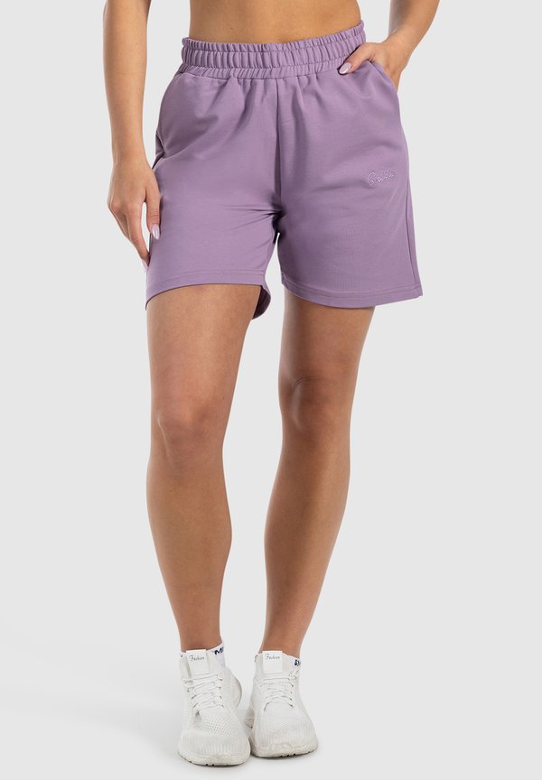 BASIC POCKETS NURYA - Shorts - lila