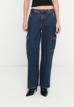 Egyenes szárú farmer - dark blue