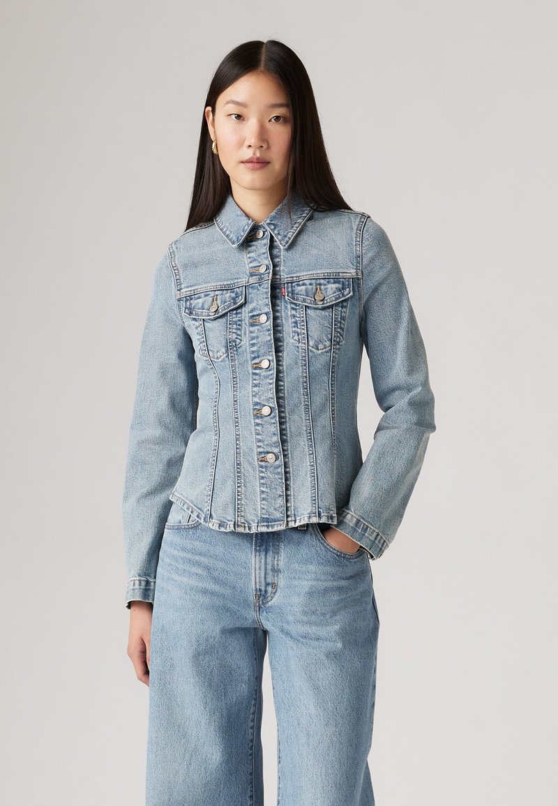 Levi's® - TAILORED SLIM TRUCKER - Denim jacket - hang on to your love, Enlarge