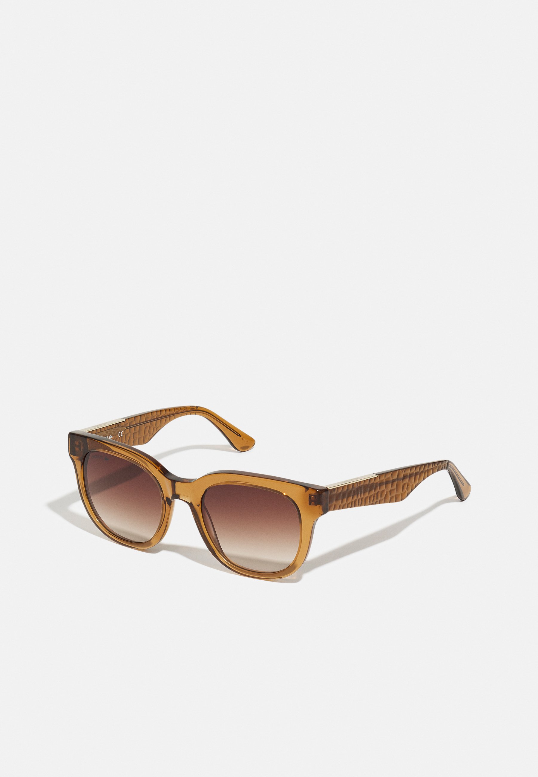 Lacoste Occhiali da sole - transparent caramel/trasparente - Zalando