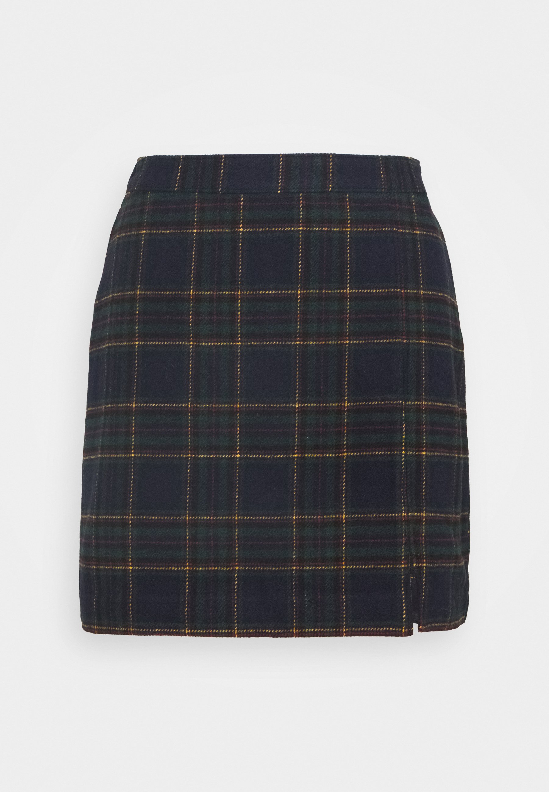 Femme CHAIN PLAID MINI STATEMEN - Minijupe - navy Femme CHAIN PLAID MINI STATEMEN - Minijupe - navy