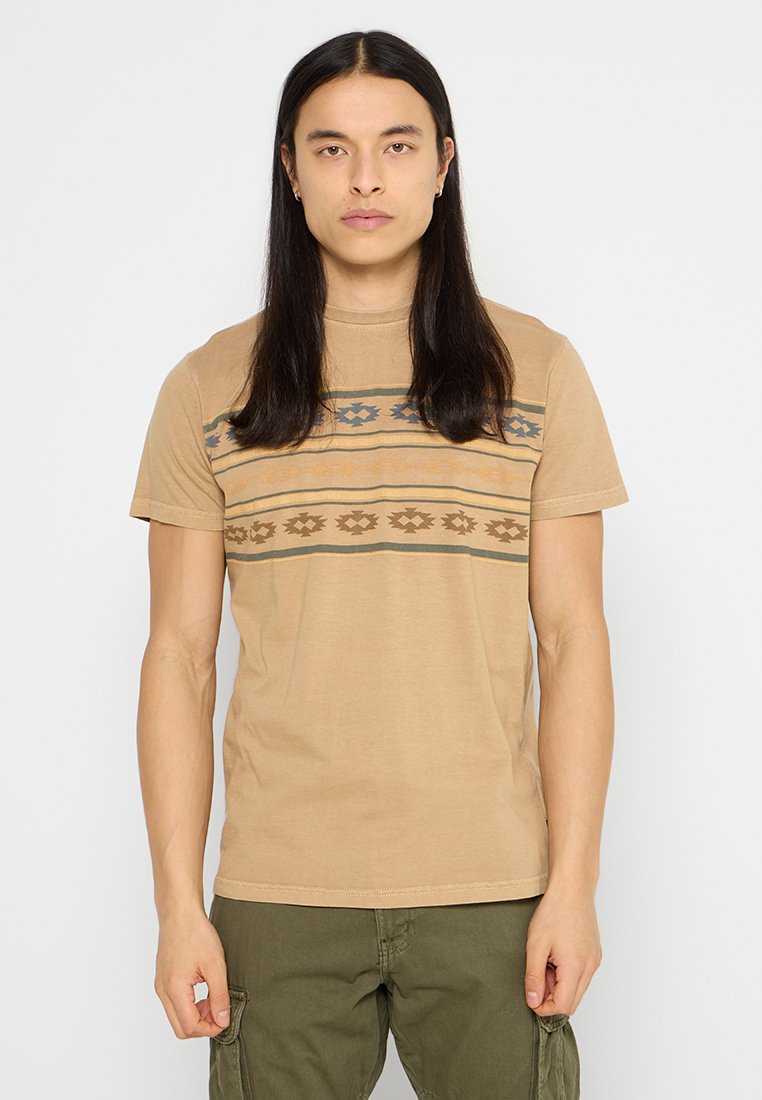 INDICODE JEANS T-shirt print bruin