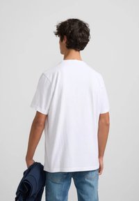 Silbon RAQUETA MEDIA - Camiseta estampada - blanco