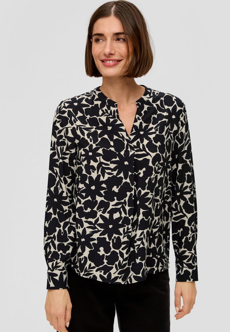 s.Oliver BLUSE - Blouse - schwarz