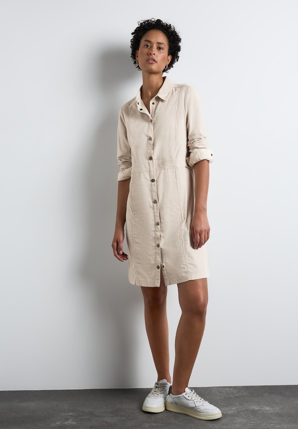 Blusenkleid - beige