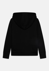 GAP LOGO GIRLS - Cipzáras pulóver - true black