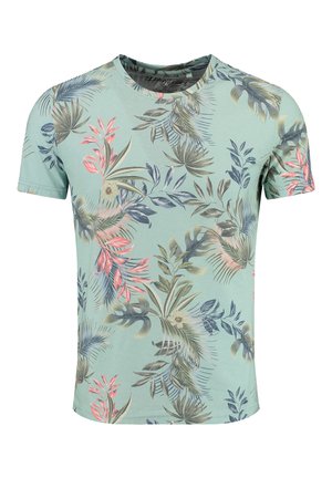 T-shirt print - faded moss