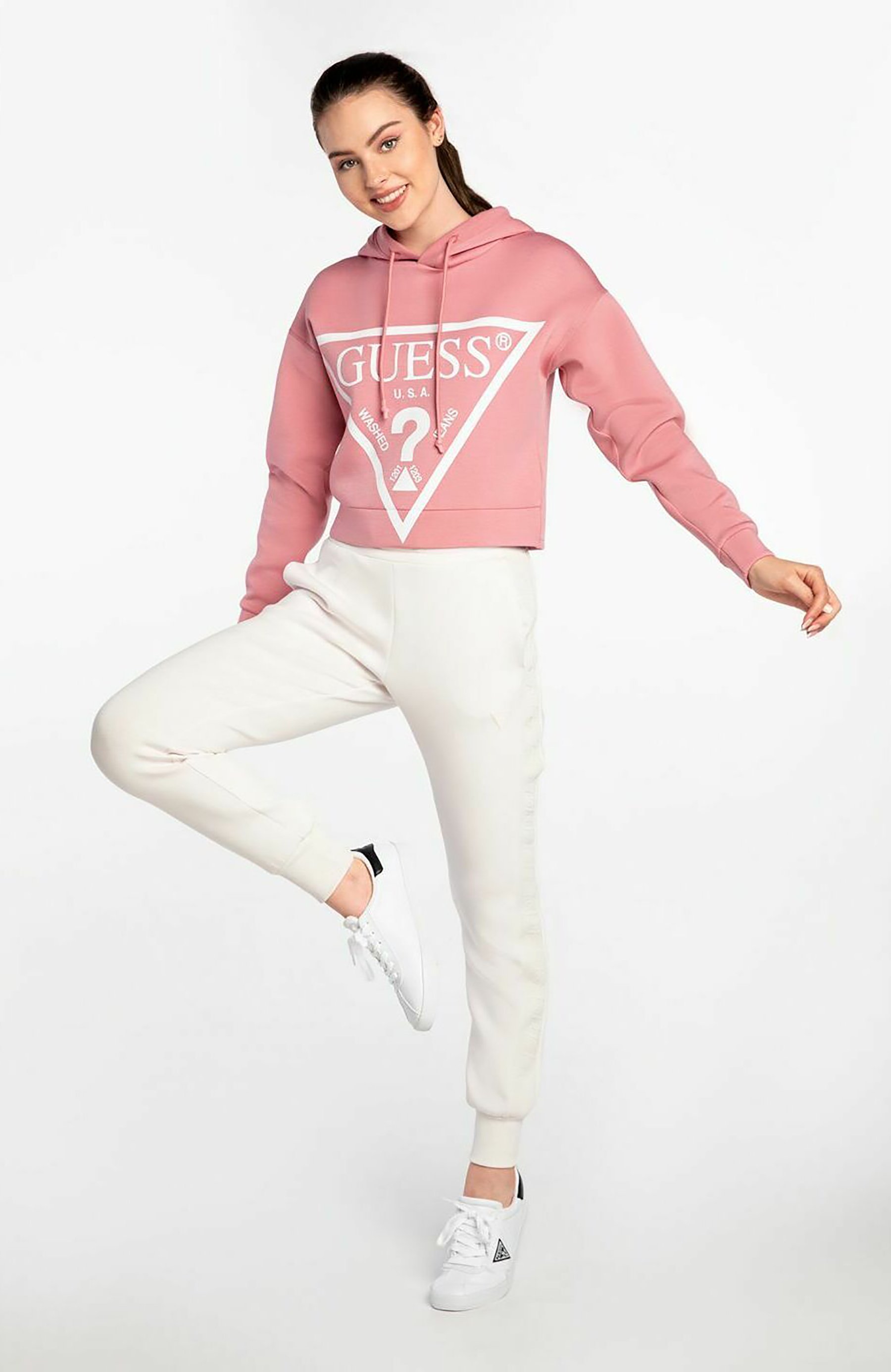 borsa guess nera con borchie