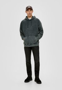 s.Oliver Kapuzenpullover - anthrazit