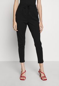 ONLY Petite - ONLPOPTRASH EASY - Broek - black Miniatuurafbeelding 1