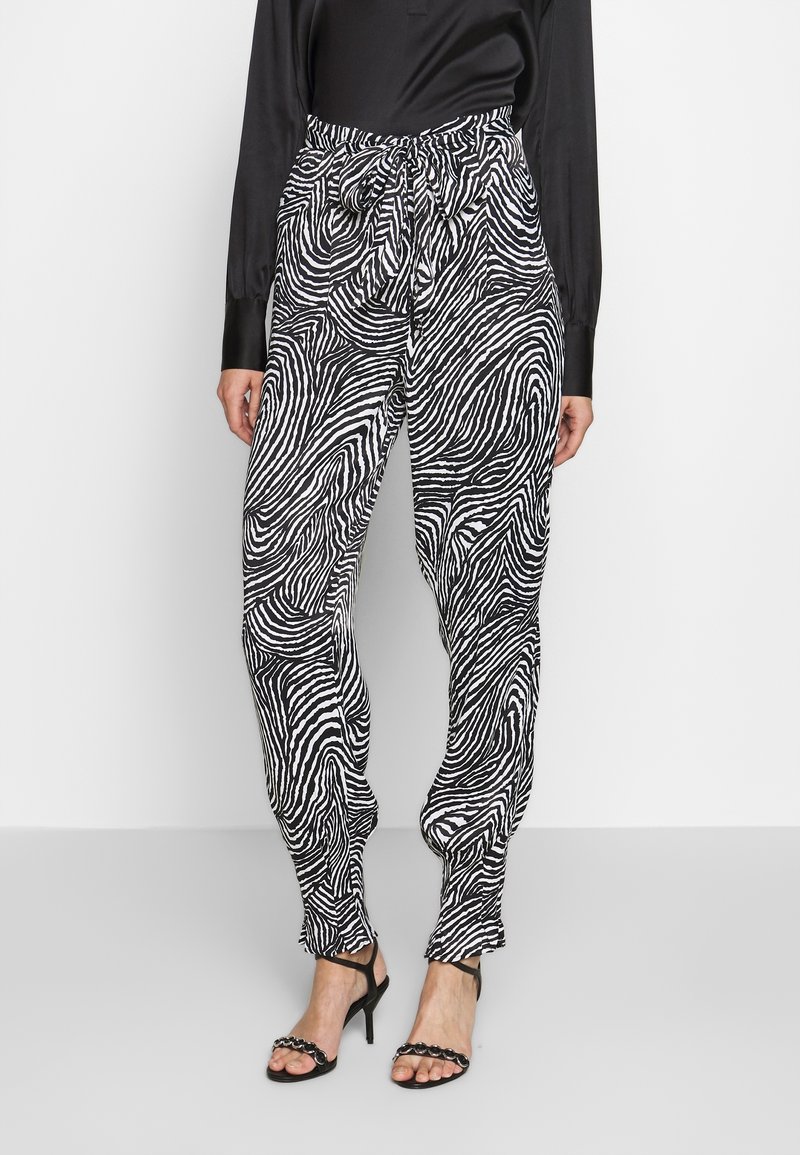 The Kooples Tygbyxor - black