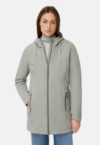 camel active FUNKTIONS AUS MIT KAPUZE UND REFLEKTIERENDEN DETAILS - Parka - misty sage