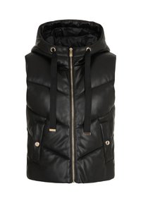 Morgan PADDED WITH HOOD - Veste sans manches - noir
