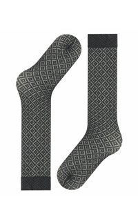 FALKE Tessellating 25 Denier sheer - Kniestrümpfe - black