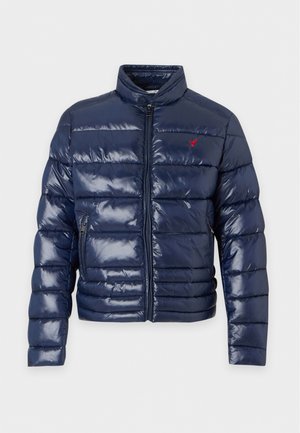 Pier One by Zalando, SHINY LIGHTWEIGHT PUFFER JACKET - Зимно яке - dark blue