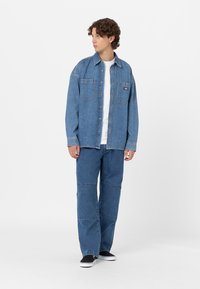 Dickies DOUBLE KNEE  - Delovne kavbojke - classic blue