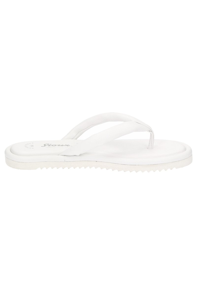 Damen Zehentrenner | Sioux TANISCHA Bade-Zehentrenner weiß - VA32766 Damen Zehentrenner | Sioux TANISCHA Bade-Zehentrenner weiß - VA32766