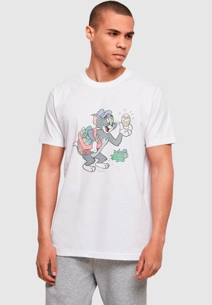 TOM AND JERRY - EGG HUNT  - Print T-shirt - white