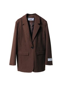 JESRA PINSTRIPE BLAZER - Bleizeris - brown