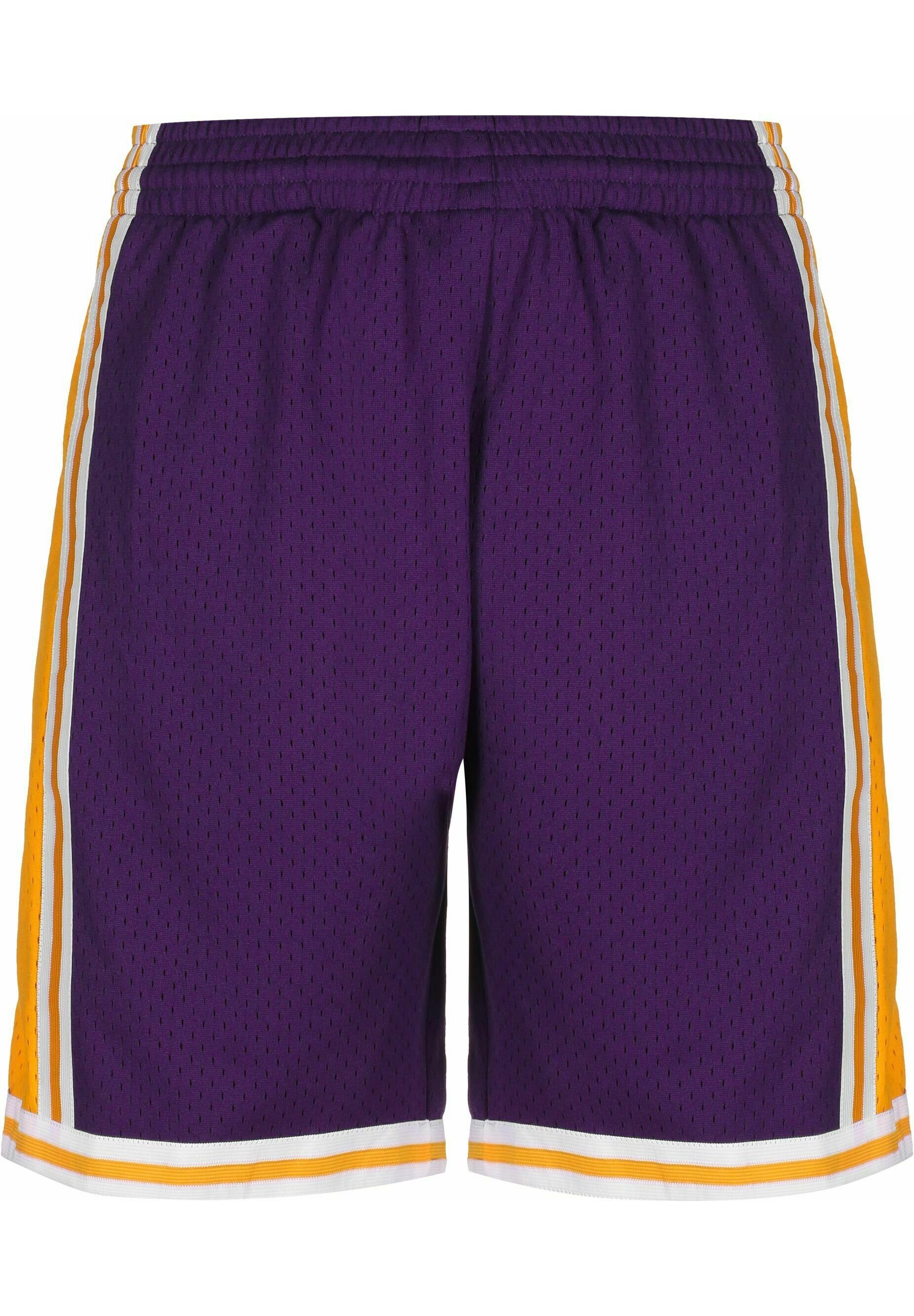 Mitchell Ness NBA LOS ANGELES LAKERS Shorts purple
