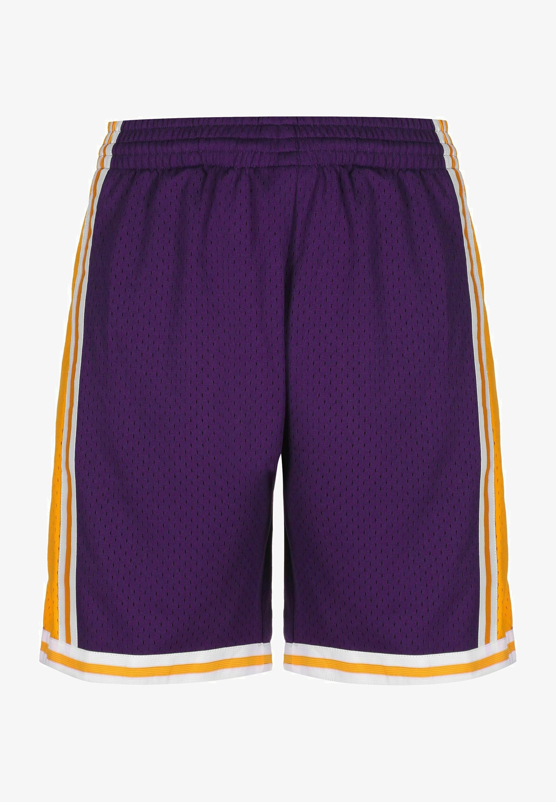 Mitchell Ness NBA LOS ANGELES LAKERS Shorts purple