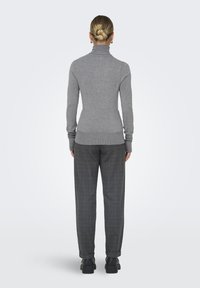 ONLY ONLVENICE ROLLNECK - Neule - light grey melange